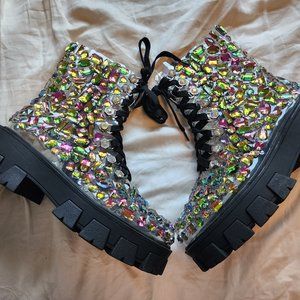Azalea Wang Gemstone boots 7